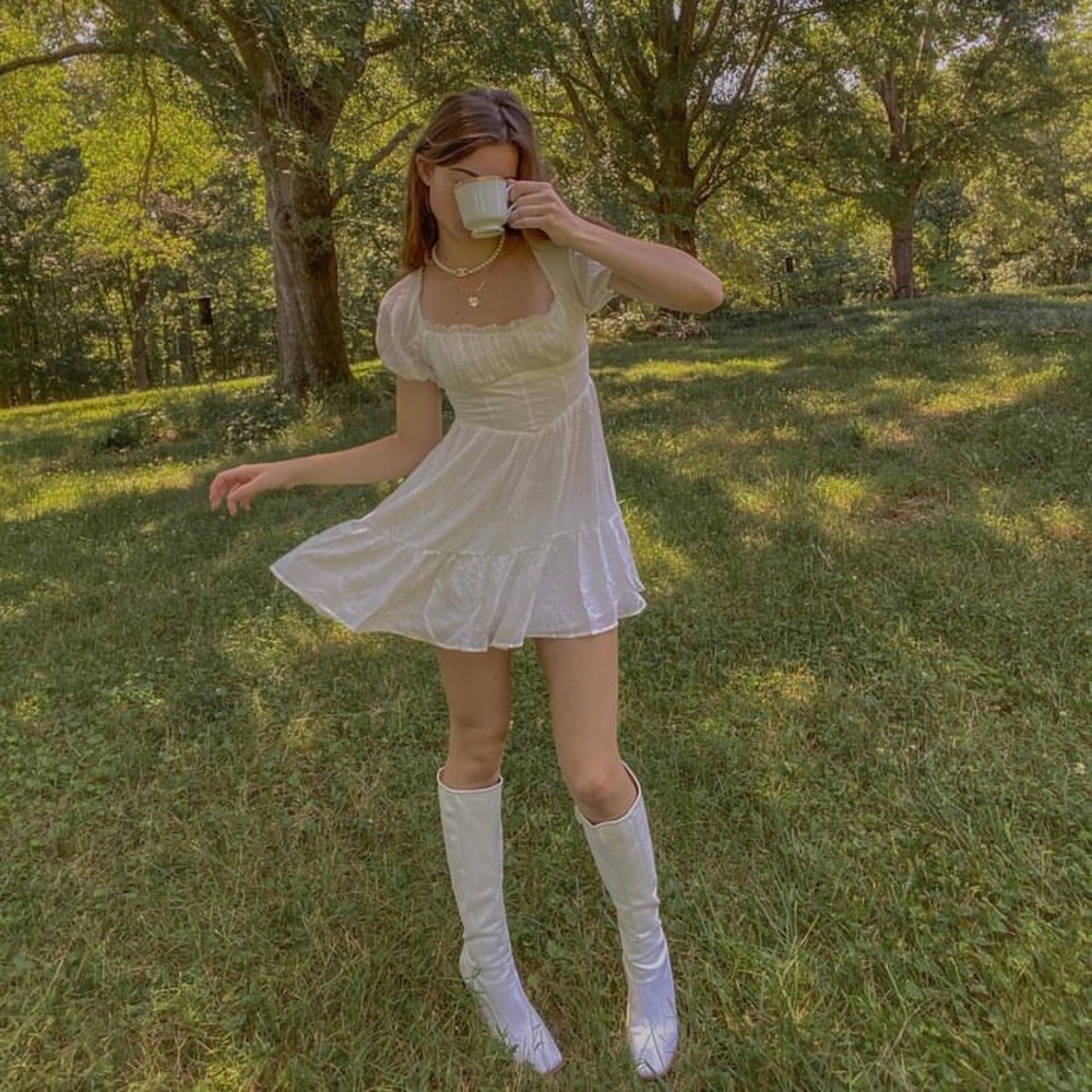 Princess Polly White Mini Dress